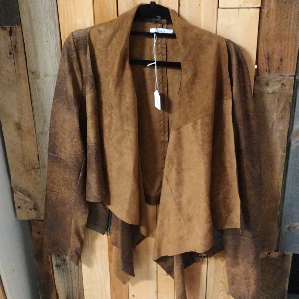 Dex Medium faux leather jacket